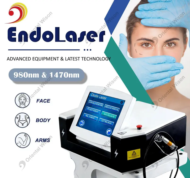 Mesin Lipolisis Laser 980+1470nm