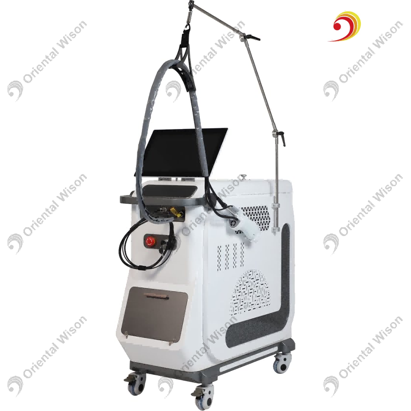 Penyingkiran Bulu Laser Alexandrite 755nm 1064nm Mesin Kecantikan Laser Nadi Panjang Laser Kosmetik