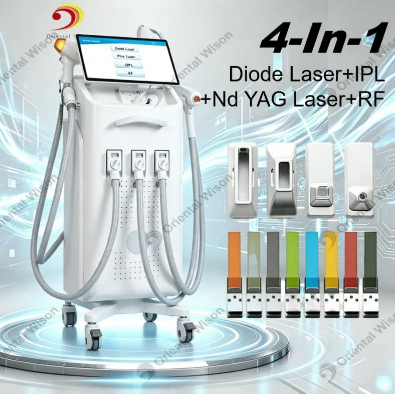 Mesin RF Laser IPL YAG Laser Diod